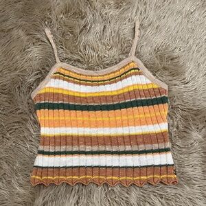 Roxy Multicolor Striped Camisole